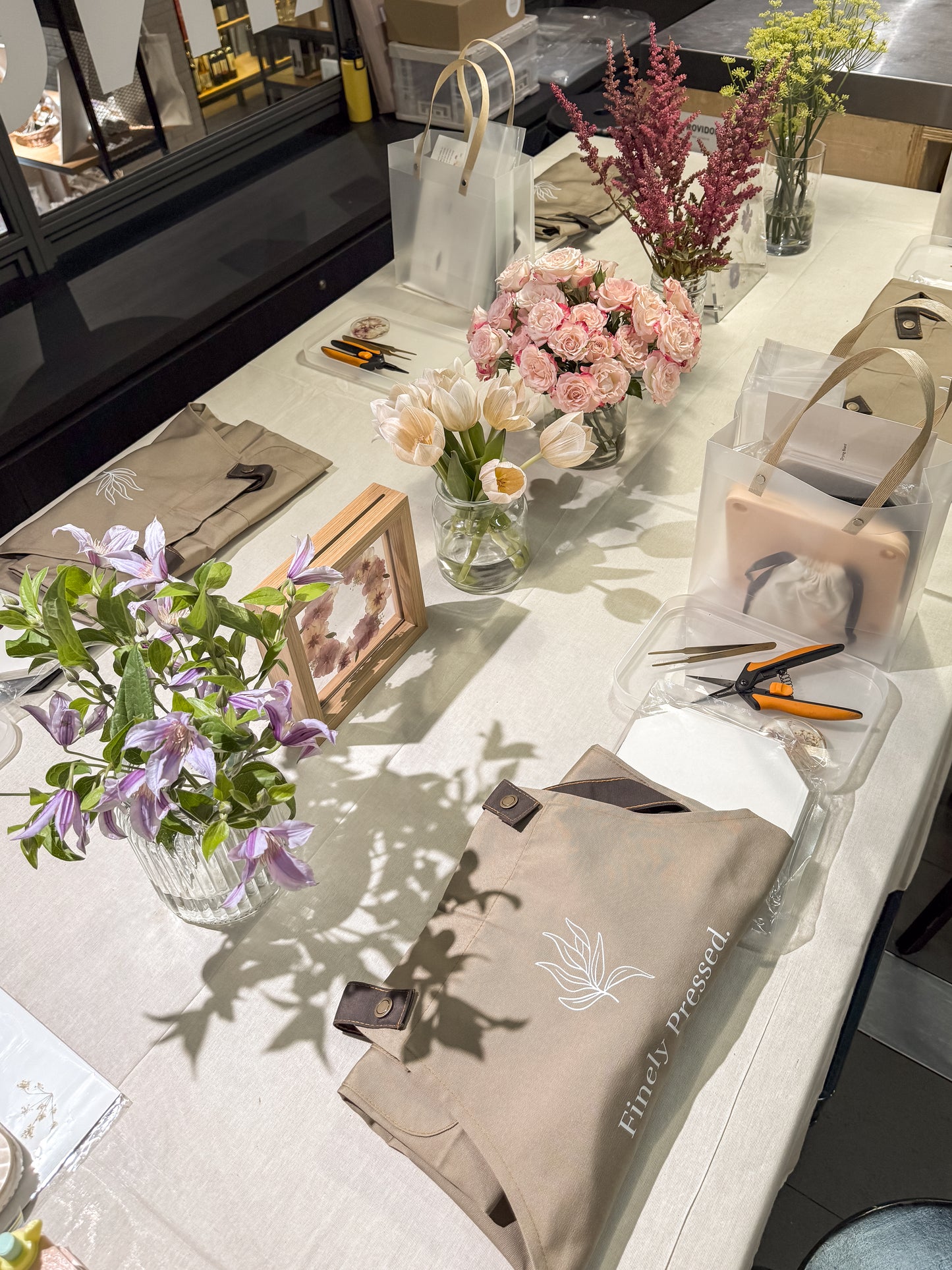 Flower Pressing Workshop