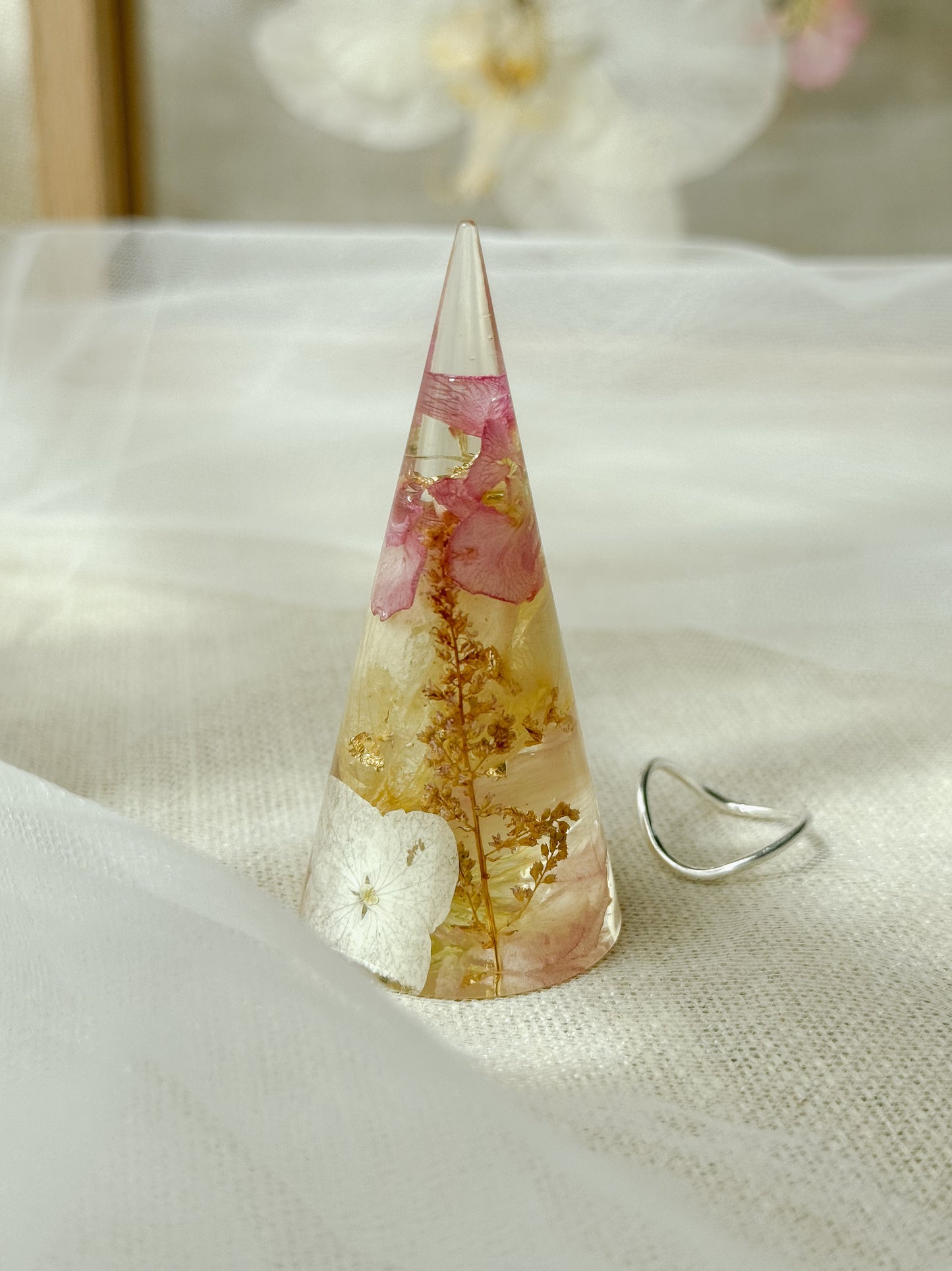 Round Resin Ring Holder *
